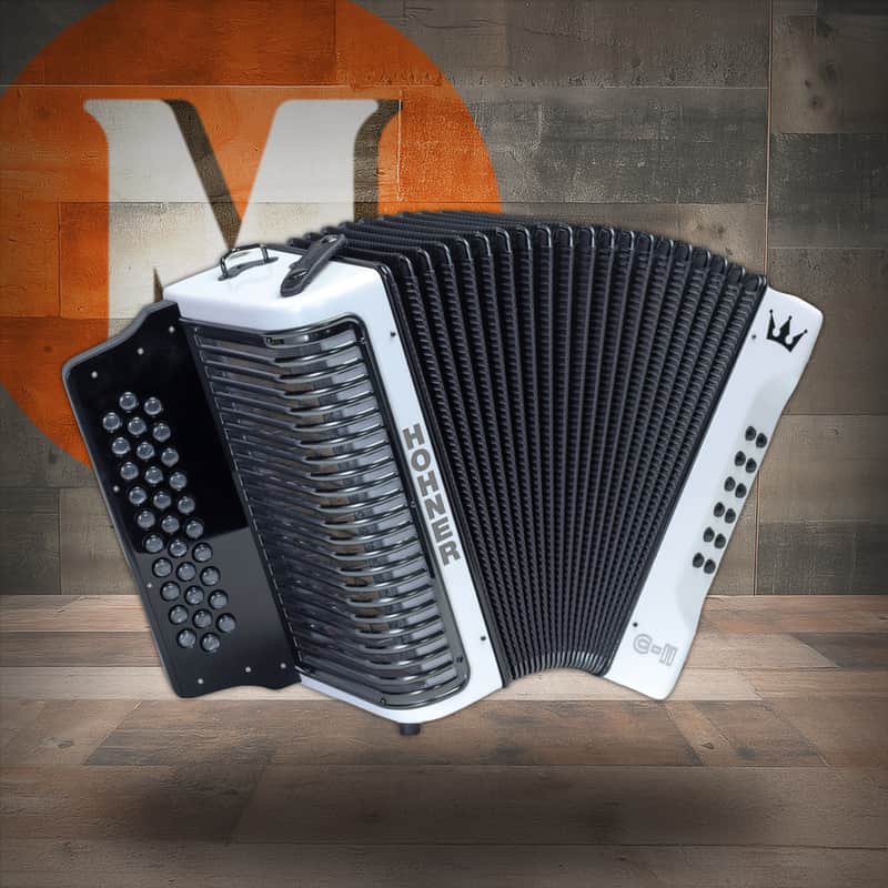Hohner Corona C-II FBbEb - White Rainbow (C-II FBBEB WHRB) image 1