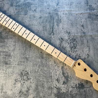 BMC Bass Guitar Neck Precision Bass® 21 Fret Canadian Maple Natural Satin Finish image 1