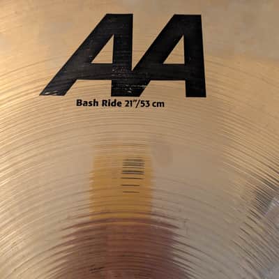 Sabian 21" AA Bash Ride Cymbal 2014 - 2018 image 2