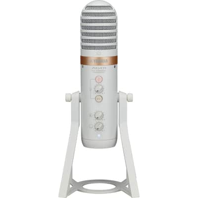 Yamaha AG01 Live Streaming USB Microphone (White) image 2