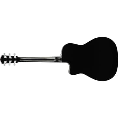 Fender CC-60SCE Concert - Walnut Fingerboard, Black image 8