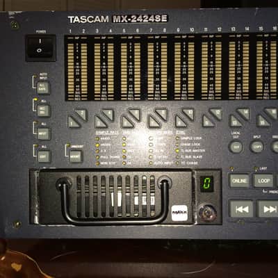 Tascam MX-2424 SE HD recorder / converter analog and adat cards image 2