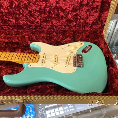 2025 Fender American Vintage II '57 Stratocaster Gloss Sea Foam Green Electric Guitar with Original Case image 17