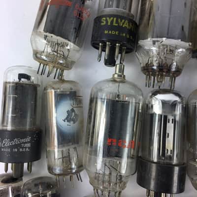 Lot of 50 Various Brands Vintage Vacuum Tubes -UNTESTED - Sylvania, RCA GE #5 image 11