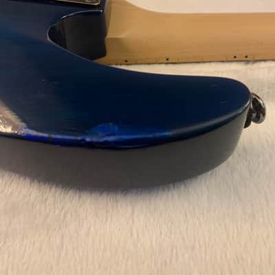 ESP LTD MH-103 QM - See Thru Blue image 8