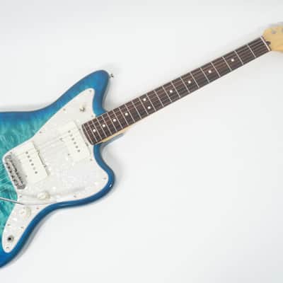 [SALE Ends June 30] Fender 2024 Collection Made in Japan Hybrid II Jazzmaster Quilt Aquamarine Limited Edition image 1