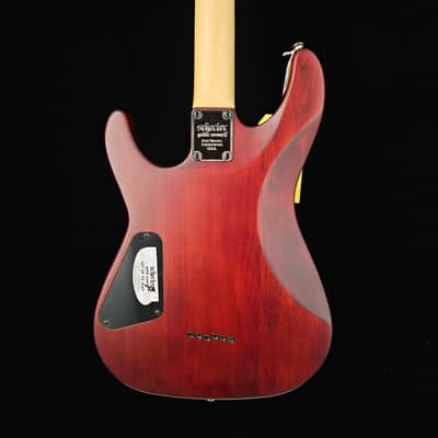 Schecter Omen-6 Electric Guitar - Walnut Satin - USED image 8