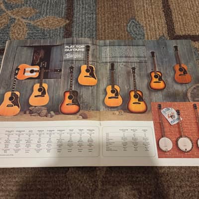 Vintage 1964 Epiphone Full-Line, Full-Color Catalog! Rare, Original Case Candy, Paperwork! image 5