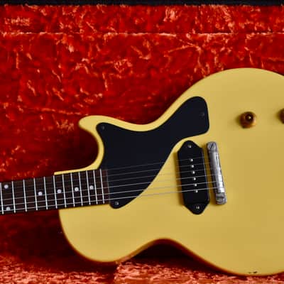 RARE 1988 Greco Japan EJR54-60 Les Paul Junior in TV Yellow Original MIJ Fujigen Japanese Vintage Lawsuit JR image 3
