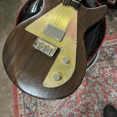 Zuvanich Single cut modern 2021 Mahogany with black wash image 9