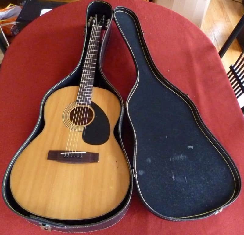 Yamaha FG-75-1 Folk Guitar Natural image 2