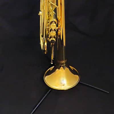 *Final Price* CarolBrass CCR-3880-GSS-Bb Lacquer Cornet Demo Stock Like New image 2