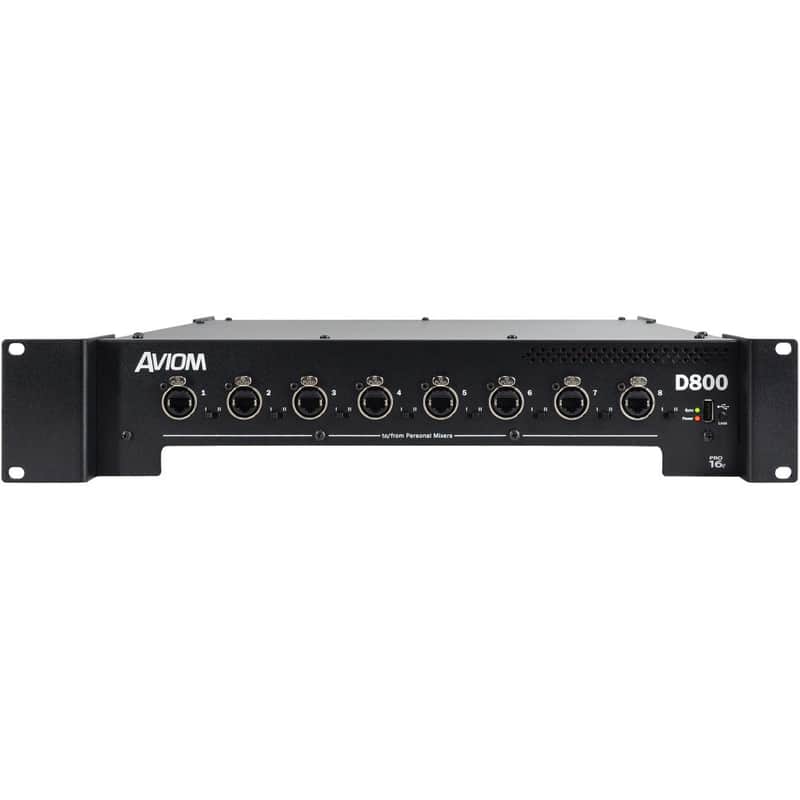 Aviom D800 A-Net Distributor with A-Net Bridge input image 1