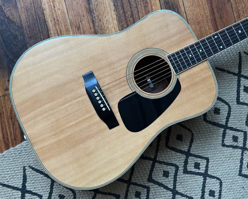 Morris MD-505 Dreadnought Acoustic Guitar | Reverb