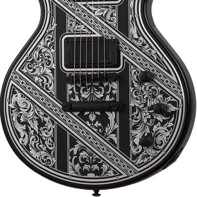 Schecter Solo-II Przym Palladium Gloss Black image 1