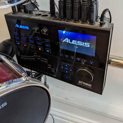 Alesis Strike Pro Kit Electronic Drum Set 2010s - Red Sparkle image 2