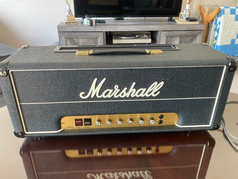 1979 Marshall JMP 2203 Mk2 Master Model Lead 100-Watt Guitar Amp Head 1975 - 1981 - Black image 1