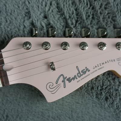 Fender Made in Japan FSR Hybrid II Jazzmaster Satin Shell Pink Kinko’s Exclusive 1 of 12 image 8
