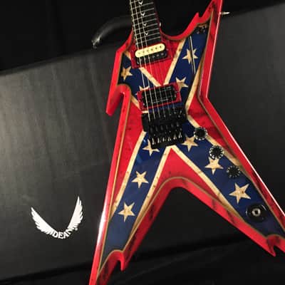 NOS Dean Dimebag USA Razorback Rebel Electric Guitar with Case image 3