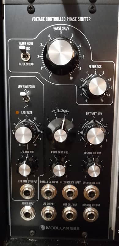 Moon Modular Voltage Controlled Phase Shifter (Moog Unit, Dotcom, 5U)  Black Bild 1