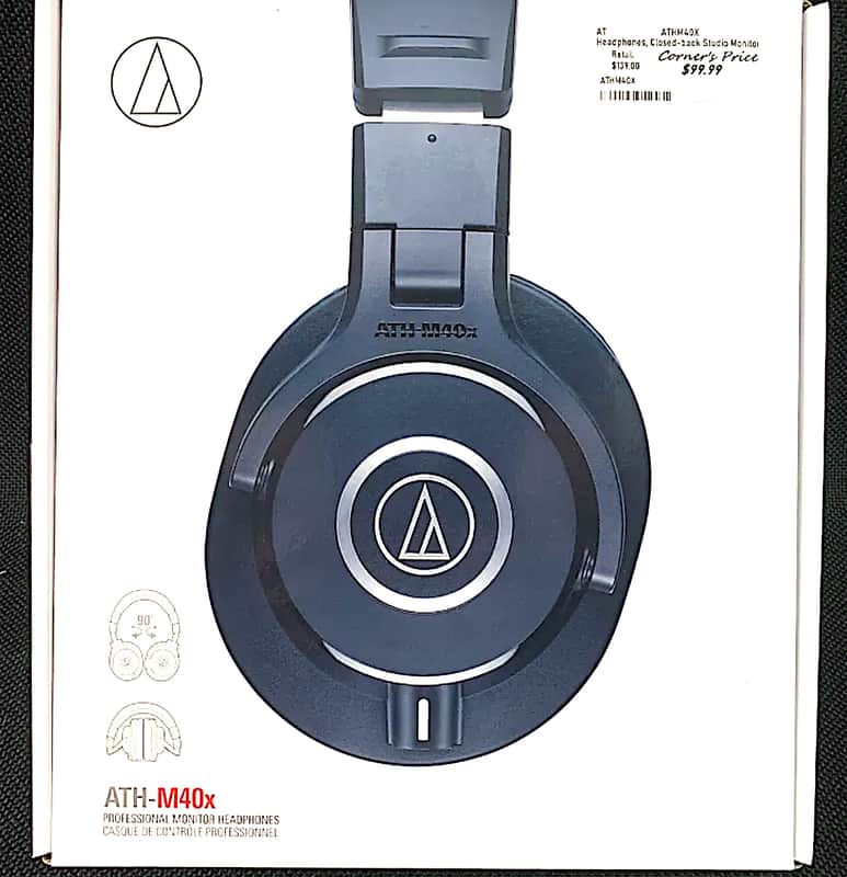 Audio-Technica Studio Monitors - Closed-Back ATH-M40x image 1