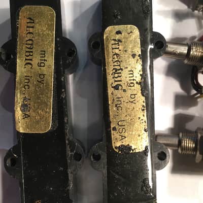 Alembic Fender Jazz Bass Pickups With Preamp na Na image 5