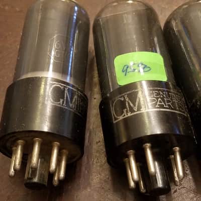 RCA Pair (2) 6V6GT/G Beam Power AT1000 TESTED Vacuum Tube greyglass WWII era 6V6 Audio 1938-1942 image 5