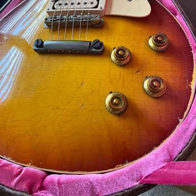 Gibson Les Paul 1957 Murphy Lab Ultra Heavy Aged Refin Burst LE Limited Edition 2026 In Hand Sunburst image 4