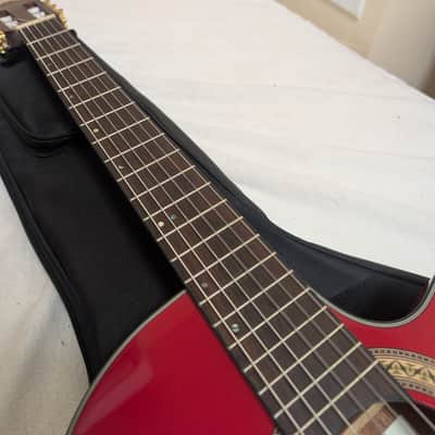 Ibanez GA35TCE Thinline Cutaway Nylon-String Classical Acoustic-Electric Guitar + Ibanez Gig Bag image 8