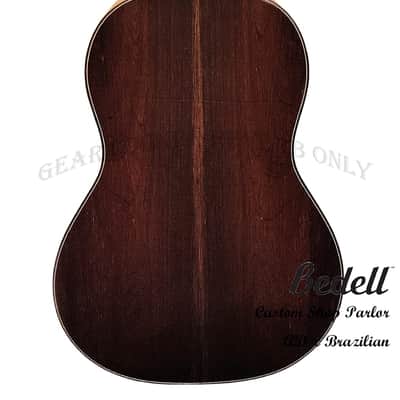 Bedell FS-P-AD/BR Fireside Parlor Adirondack Spruce & Brazilian Rosewood handcraft guitar image 6