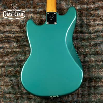 2006 Fender '69 Competition Mustang MG69-85CO Ocean Turquoise Metallic Matching Headstock CIJ Japan image 3