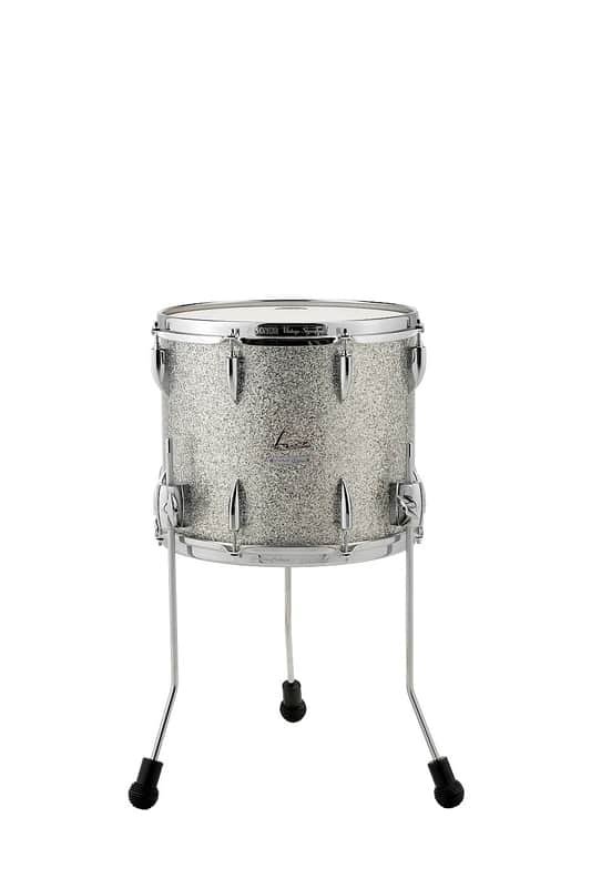 Sonor *Pre-Order* Vintage 16x14" Vintage Silver Glitter Floor Tom Drum w/Legs | Worldwide Ship | NEW | Special Order | Authorized Dealer image 1