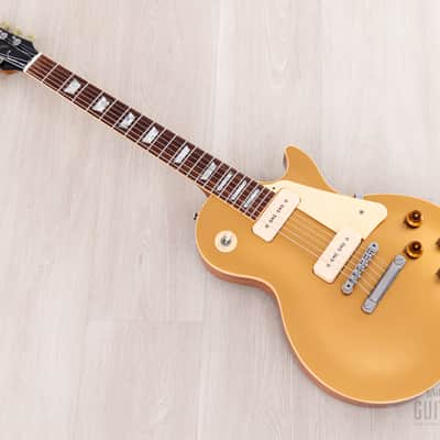 1988 Gibson Les Paul Standard Showcase Edition Goldtop Pre-Historic 1956 Spec w/ Case, Tags image 12