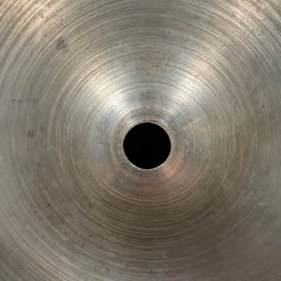 Rare 14" Zilco Flange Hi-Hat Cymbal Pair 638g/744g Azco Canada *Video Demo* image 5