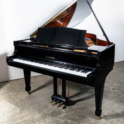 1991 Kawai KG2 5'10" Grand Piano | Ebony Polish | Used