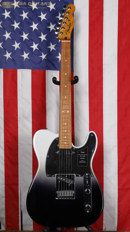 Fender Player Plus Telecaster with Pau Ferro Fretboard - Silver Smoke