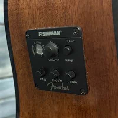 Fender CD-60SCE All-Mahogany 2017 - Present - Natural image 7
