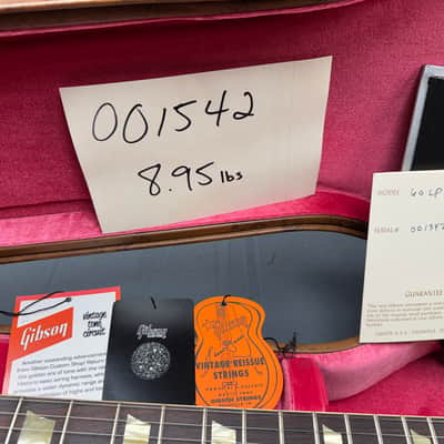 Gibson Custom Les Paul 60th Anniversary Limited Edition V2 2020 - Tomato Soup Burst #001542 image 13