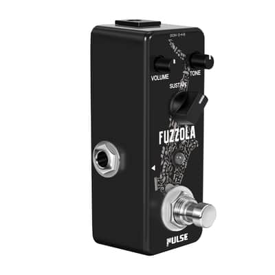 Pulse FUZZOLA PT-06 Vintage Classic 70's Fuzz Guitar/Bass Pedal image 5