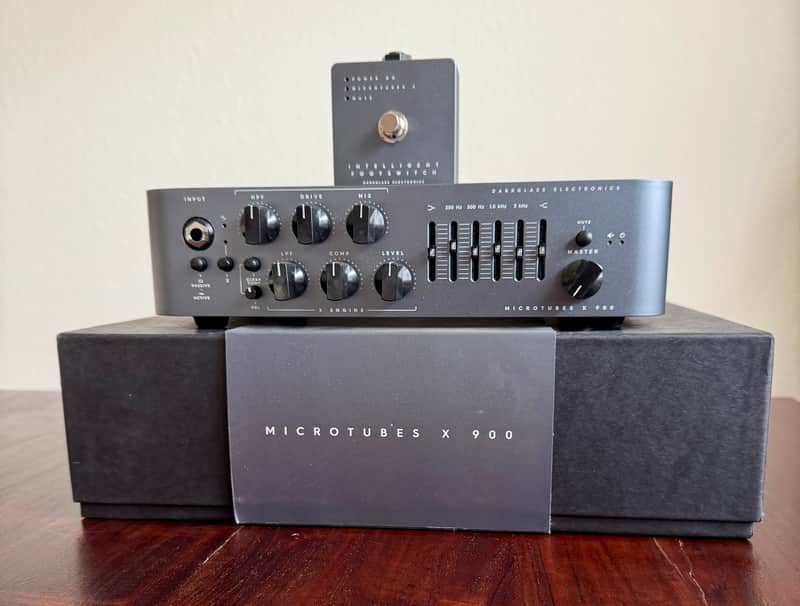 Darkglass Electronics Microtubes X 900 900-Watt Bass Amp Head 2023 - Present - Black image 1