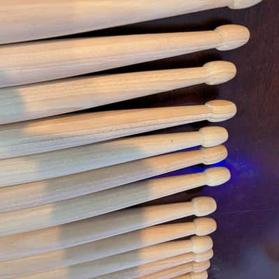 13 Pair Drumsticks 🥁 Vic Firth American Hickory Drum Sticks 5A 2020s - Natural image 2