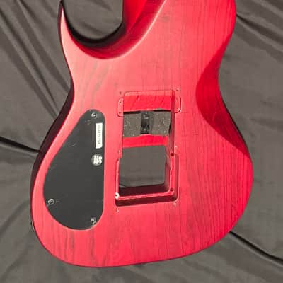 Solar Guitars T1.7TBR 2020s - Trans Red image 8