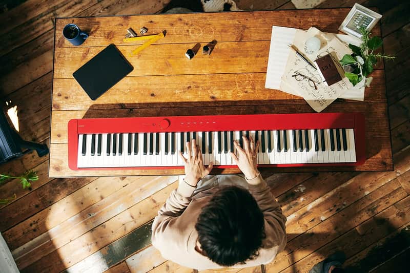 Casio PX-S1100 Privia 88-Key Digital Piano 2021 - Present - Red image 1