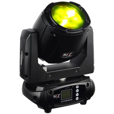 JMAZ Lighting JZ3012 Attco Beam 100 Black DJ Party DMX LED Moving Head Lights 4-Pack image 2