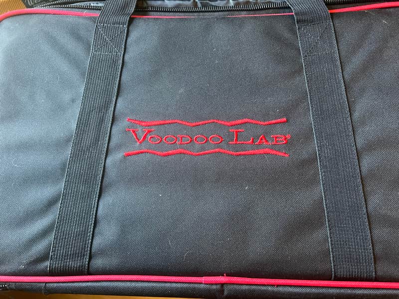 Voodoo Lab DBS-EXP3 Dingbat Small-EX Pedalboard with Pedal Power 3 2022 - Present - Black image 1