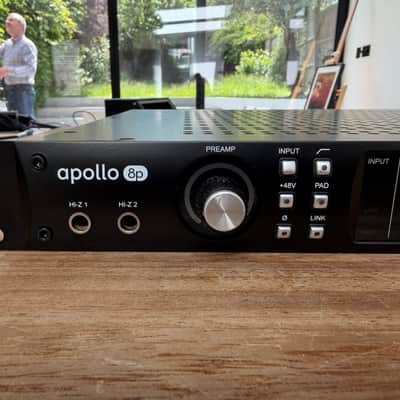 Universal Audio Apollo 8p QUAD Thunderbolt 2 Audio Interface 2010s - Black image 6