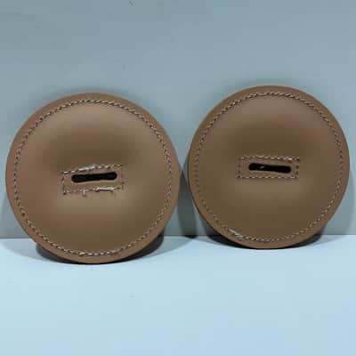 Zildjian Orchestral Cymbal Pads (Pair) 2010s - Russet Brown image 2