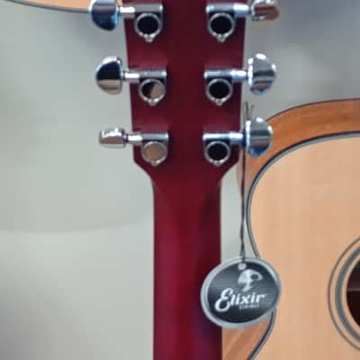 Yamaha FSC-TA TransAcoustic Concert Cutaway Acoustic Electric Guitar - Ruby Red image 6