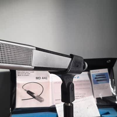 Sennheiser MD 441U Supercardioid Dynamic Microphone 1971 - Present - Black image 8