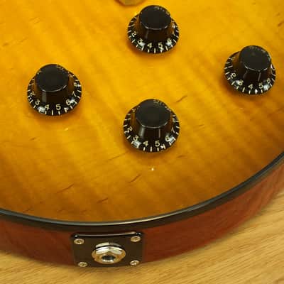 Gibson Les Paul 58 Historic Reissue Black Binding Green Lemon Burst Custom Shop 2018 imagen 10